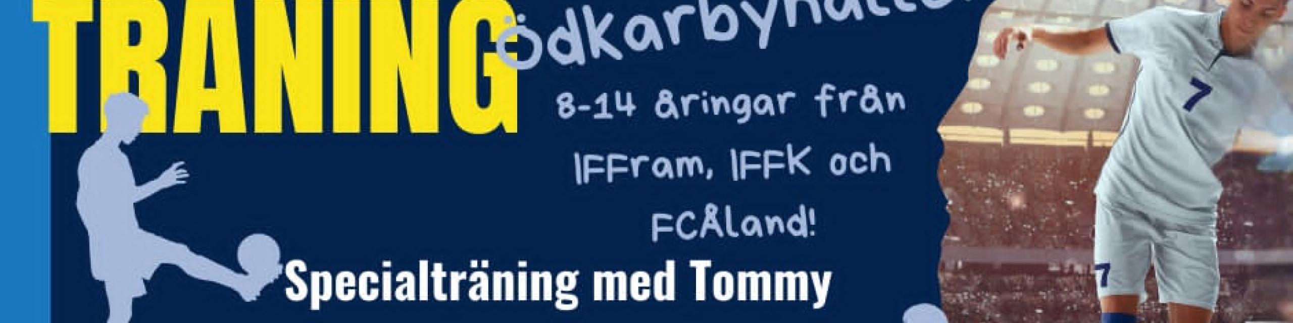 Träning med Tommy